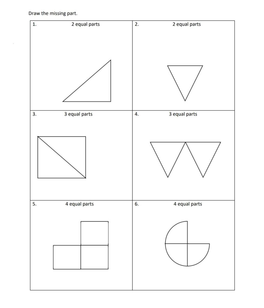 Reason with Shapes and their Attributes 2nd Grade, Activity 376